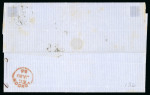 Stamp of Venezuela » St Thomas-La Guaira-Puerto Cabello - Robert Todd Issues 1865 (Jan 8), Cover sent from La Guaira to Malaga,