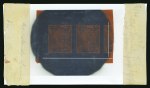 Stamp of Spanish Colonies » Rio de Oro Spanish Colonies, Río de Oro - 1907 4p error of colour se-tenant with 3p, group of 13 items