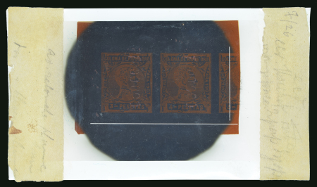 Stamp of Spanish Colonies » Rio de Oro Spanish Colonies, Río de Oro - 1907 4p, a master negative