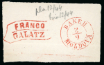 Stamp of Romania Romania - 1858-59 80pa, group of 15 items