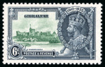 Stamp of Large Lots and Collections 1935 Silver Jubilee group with extra flagstaff variety,
