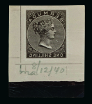 Stamp of Bermuda Bermuda - 1883 issue, group of seven items including