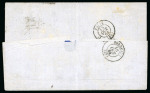 Stamp of Venezuela » St Thomas-La Guaira-Puerto Cabello - Robert Todd Issues 1864 (Oct), Cover sent from Caracas to Bordeaux, franked