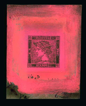 Stamp of Austria Austria - 1856 Newspaper issue, group of 72 items