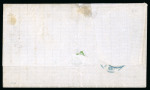 Stamp of Venezuela » St Thomas-La Guaira-Puerto Cabello - Robert Todd Issues 1865 (Feb 25), Cover sent from La Guaira to Hannover,