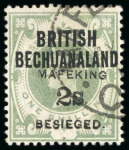 Stamp of South Africa » Mafeking 1900, used group (5 items)