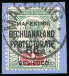 Stamp of South Africa » Mafeking 1900, used group (5 items)