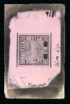 Stamp of German States » Bavaria German States, Bavaria - 1849 Issue 1k, Group of 107