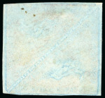 Stamp of South Africa » Cape of Good Hope 1853 4d deep blue on slightly blued paper in pair