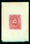 Stamp of British Guiana British Guiana - 1853-59 Issue 1c, group of 13 glass