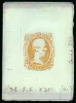 Stamp of United States » Confederate States United States, Confederate States - 1863 10c, assembly comprising 20 items