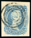 Stamp of United States » Confederate States United States, Confederate States - 1863 10c, assembly comprising 20 items