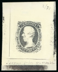 Stamp of United States » Confederate States United States, Confederate States - 1863 10c, assembly comprising 20 items