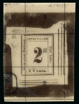 Stamp of United States » U.S. Possessions » Hawaii United States, Hawaii - 1859-62 Inter-Island 2c, group