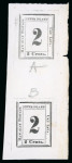 Stamp of United States » U.S. Possessions » Hawaii United States, Hawaii - 1859-62 Inter-Island 2c, group