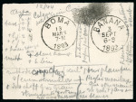 Stamp of Belgian Congo Belgian Congo - 1887-94 Second Issue 10fr, assembly of 38 items