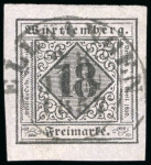 Stamp of German States » Wurttemberg German States - Wurttemberg - Group of 23 items