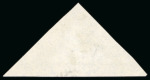 Stamp of South Africa » Cape of Good Hope 1855-63 4d deep blue on white paper, wmk sideways, used
