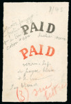 Stamp of United States » Postmasters' Provisionals USA - 1845 5c: an astonishing assembly made up of 26 items: