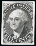 Stamp of United States » Postmasters' Provisionals USA - 1845 5c: an astonishing assembly made up of 26 items: