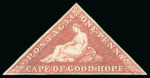 Stamp of South Africa » Cape of Good Hope 1855-63 1d deep rose-red unused,