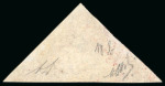 Stamp of South Africa » Cape of Good Hope 1863-64 1d deep carmine-red and 1d brownish red mint