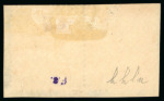 Stamp of Zanzibar » The Zanzibar Post Office (1895-1964) 1895-96, 1a6p sepia with "Zanzidar" overprint error in pair with normal on piece