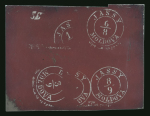 Stamp of Romania Romania - 1858 "Bull's Head" 108p, group of 39 items