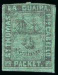 Stamp of Venezuela » St Thomas-La Guaira-Puerto Cabello - Robert Todd Issues 1868-1869, An album page of the rarest of all St Thomas