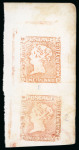 Stamp of Mauritius Mauritius - "Post Paid" 1848 1 Penny. The sensational assembly of 32 items