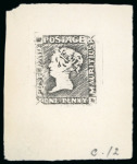 Stamp of Mauritius Mauritius - "Post Paid" 1848 1 Penny. The sensational assembly of 32 items