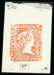 Stamp of Mauritius Mauritius - "Post Paid" 1848 1 Penny. The sensational assembly of 32 items