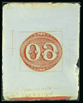 Stamp of Brazil Brazil - 1843 "Bull's Eyes" 60r & 90r, the sensational assembly made up of 84 items