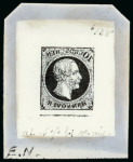 Stamp of German States » Hannover German States, Hannover - 1860 1/2gr & 1861 10gr, assembly made up of 52 items