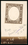 Stamp of Italian States » Sardinia Italian States, Sardinia - 1851-63 First and Fourth Issues, assembly comprising 19 items