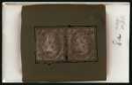 Stamp of Bolivia Bolivia - 1867-68 First Issue 10c Condor, the exceptional group of ten items