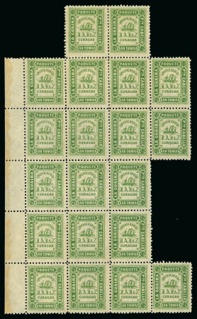 Stamp of Venezuela » St Thomas-La Guaira-Puerto Cabello - Jesurun Issues 1869, Jesurum & Son of Curaçao, St Thomas - La Guaira