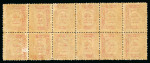 Stamp of Venezuela » St Thomas-La Guaira-Puerto Cabello - Jesurun Issues 1869, Collection on three album page of Jesurum & Son