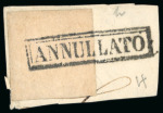 Stamp of Italian States » Naples Italian States, Naples - 1860 Issue 1/2t, Group of 106 items