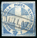 Stamp of Italian States » Naples Italian States, Naples - 1860 Issue 1/2t, Group of 106 items