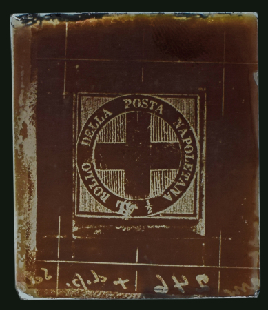 Stamp of Italian States » Naples Italian States, Naples - 1860 Issue 1/2t, Group of 106 items