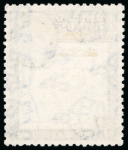 Stamp of Falkland Islands » Dependencies - General Issues 1946-49 3d black and blue, variety
