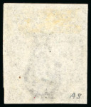 Stamp of Jamaica 1860-70 1s Dull Brown,  wmk Pineapple,  imperf 