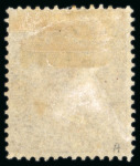 Stamp of Mauritius » Later Issues 1876 1/2d. on 9d. dull purple, variety surcharge inverted;
