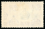 Stamp of Gilbert and Ellice Islands 1935 Silver Jubilee 1/- variety Extra Flagstaff on