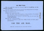 Stamp of Australia » Commonwealth of Australia 1930 3/- airmail booklet; fine.