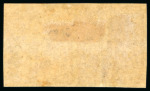 Stamp of Barbados 1861-70 (4d) Dull Brown-red, No Wmk, IMPERF PAIR, large