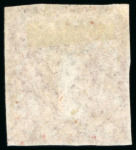 Stamp of Bahamas 1859-60 1d. dull lake, Imperf (thin paper); fine used.