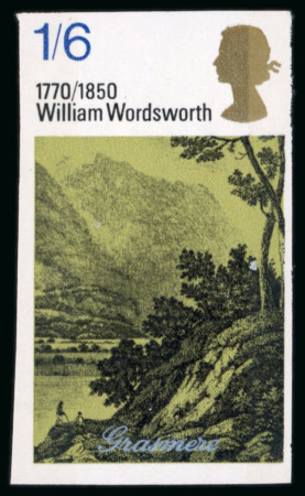 Stamp of Great Britain » Queen Elizabeth II 1970 1/6d. Literary Anniversaries (1st series) Grasmere