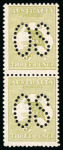 Stamp of Australia » Commonwealth of Australia Die II is the top stamp which is mint. The bottom stamp is Die I which is mint n.h.